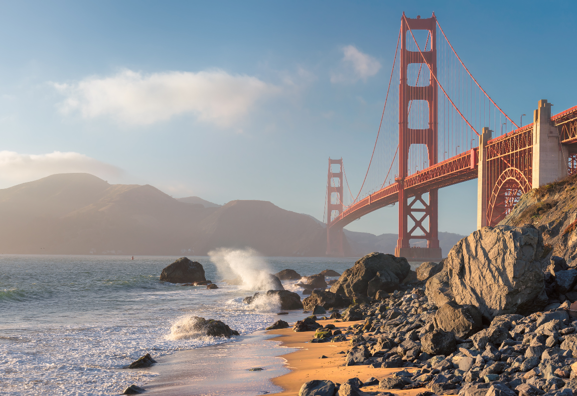 San Francisco: Innovation at the Heart of California Golden Gate Bridge photo